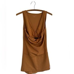 Lalabu Soothe Shirt Baby Wearing Tank Top Camel Women’s Size Small